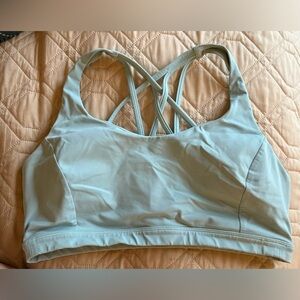 Lululemon Light Blue Sports Bra size 12